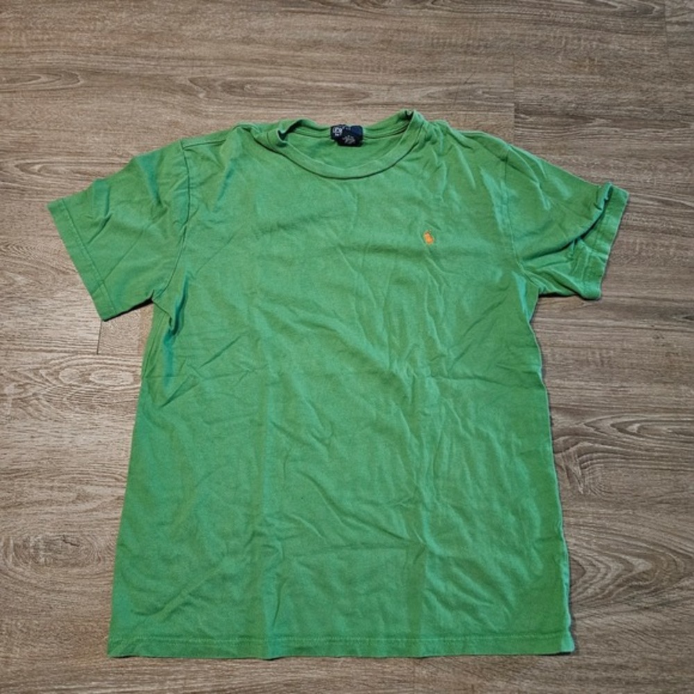Polo Ralph Lauren Youth XL‎ 18-20 Green Pony Logo Short Sleeve T Shirt Tee